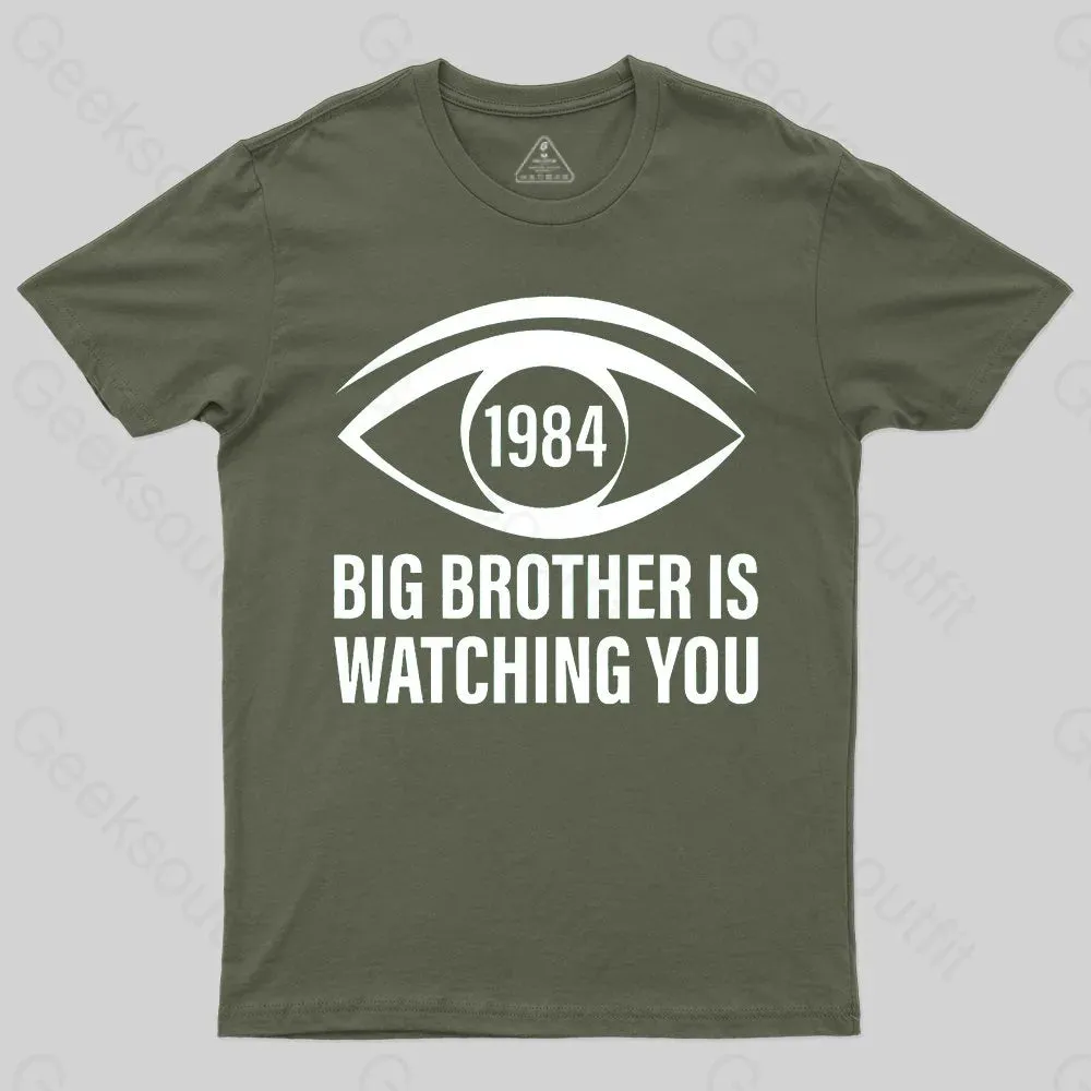 Big Brother is Watching You (George Orwell, 1984) T-shirt