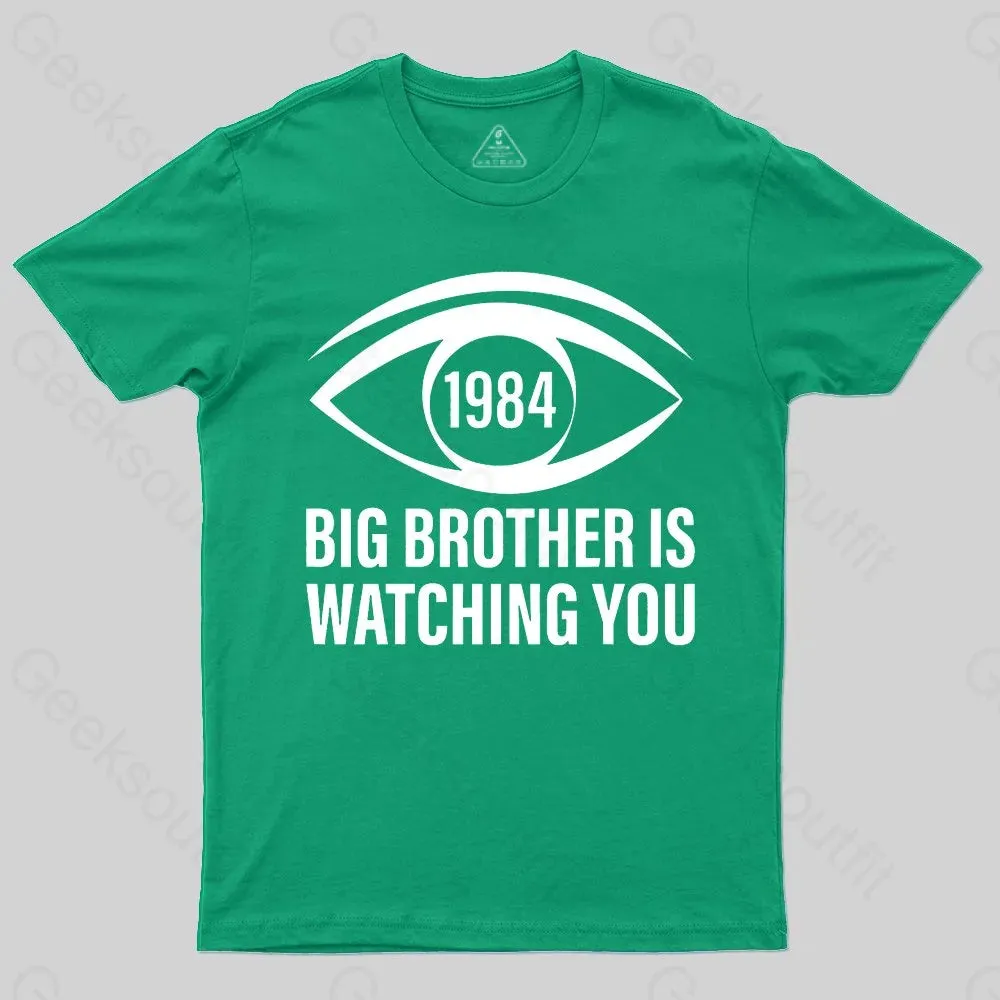Big Brother is Watching You (George Orwell, 1984) T-shirt