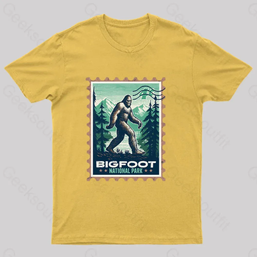 Bigfoot National Park Geeks T-Shirt