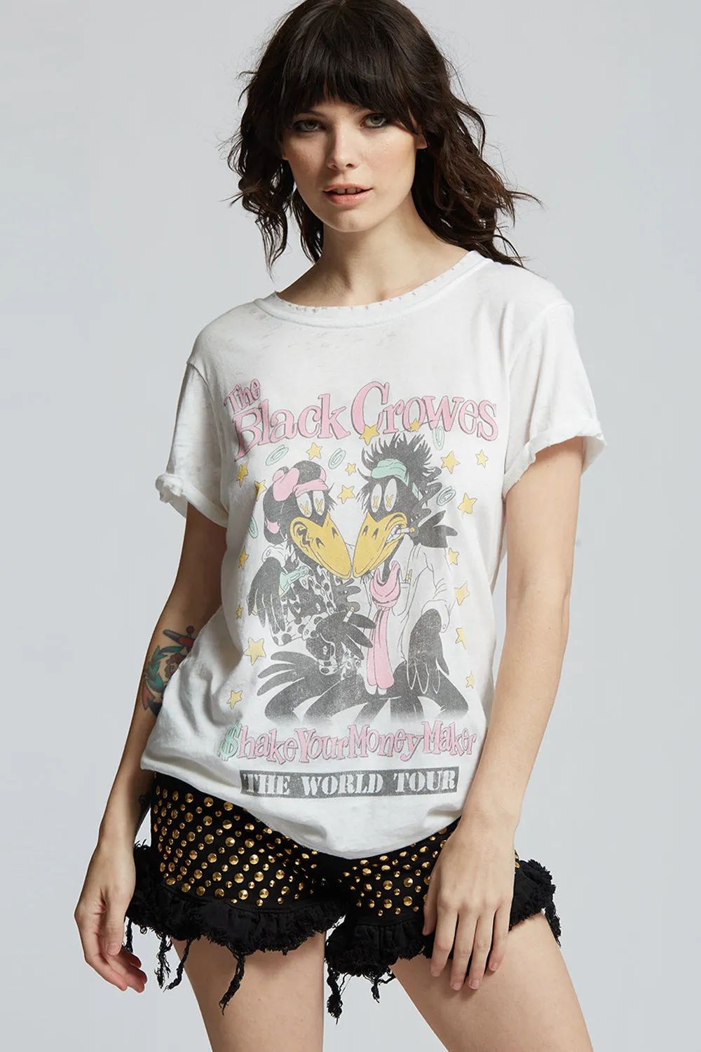 Black Crowes Money Maker T-shirt 301645 White