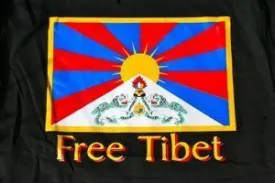Black Free Tibet Shirt