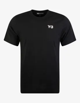 Black Multi-Graphic Print T-Shirt -