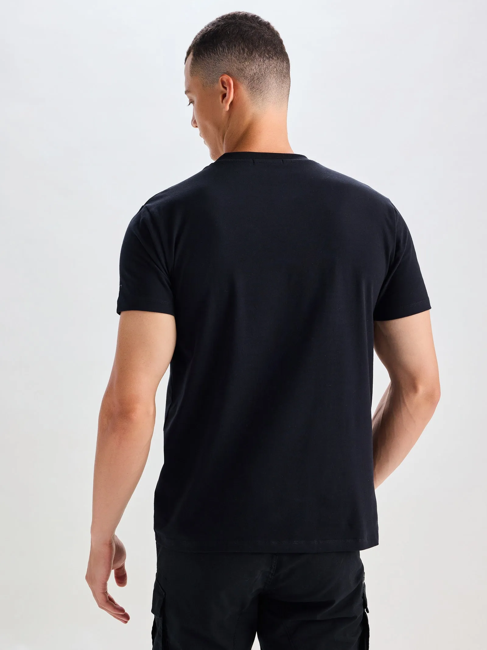 Black Ultra Soft Stretch T-Shirt