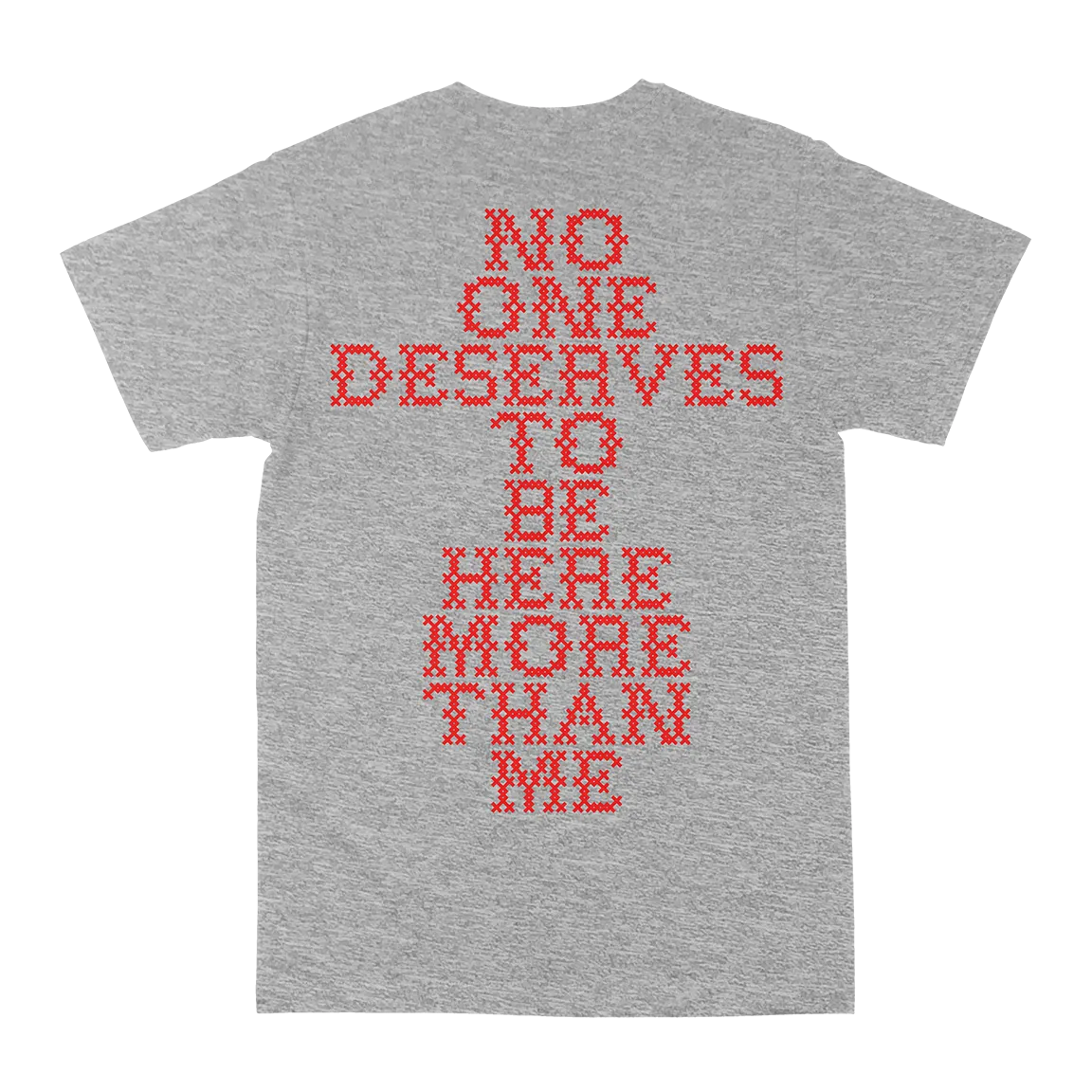 Blacklisted “No One: Girl” Heather Grey T-Shirt