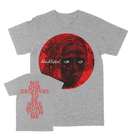 Blacklisted “No One: Girl” Heather Grey T-Shirt