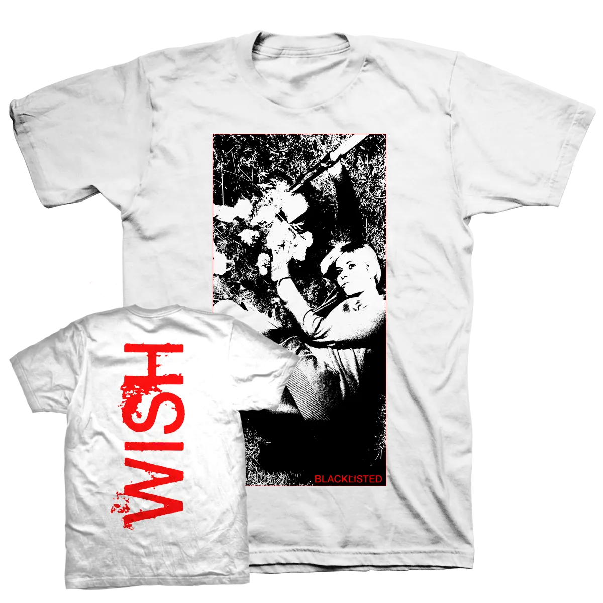Blacklisted "Wish" White T-Shirt
