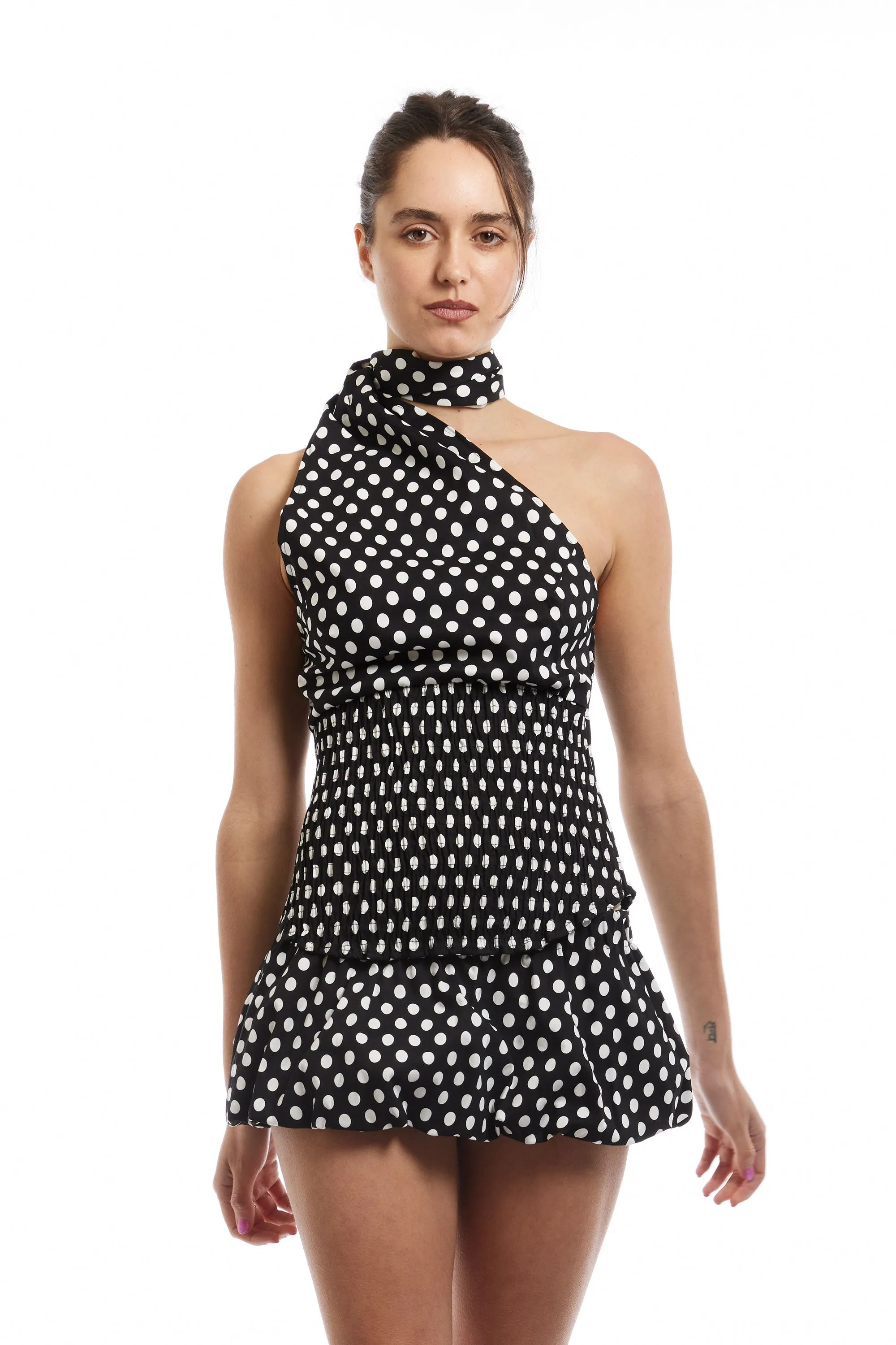 BLONDITA - POLKA DOT GWEN TOP