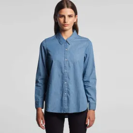 BLUE DENIM SHIRT - 4042