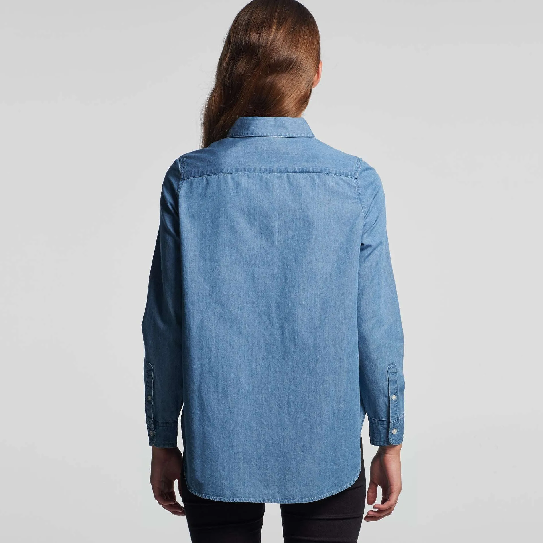 BLUE DENIM SHIRT - 4042