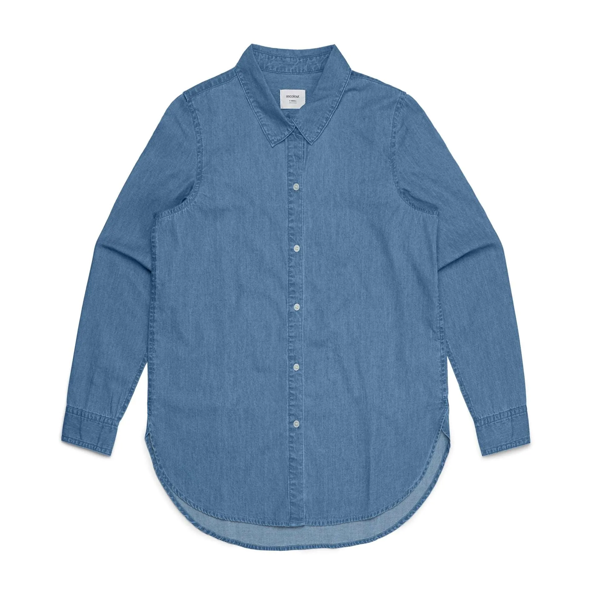 BLUE DENIM SHIRT - 4042