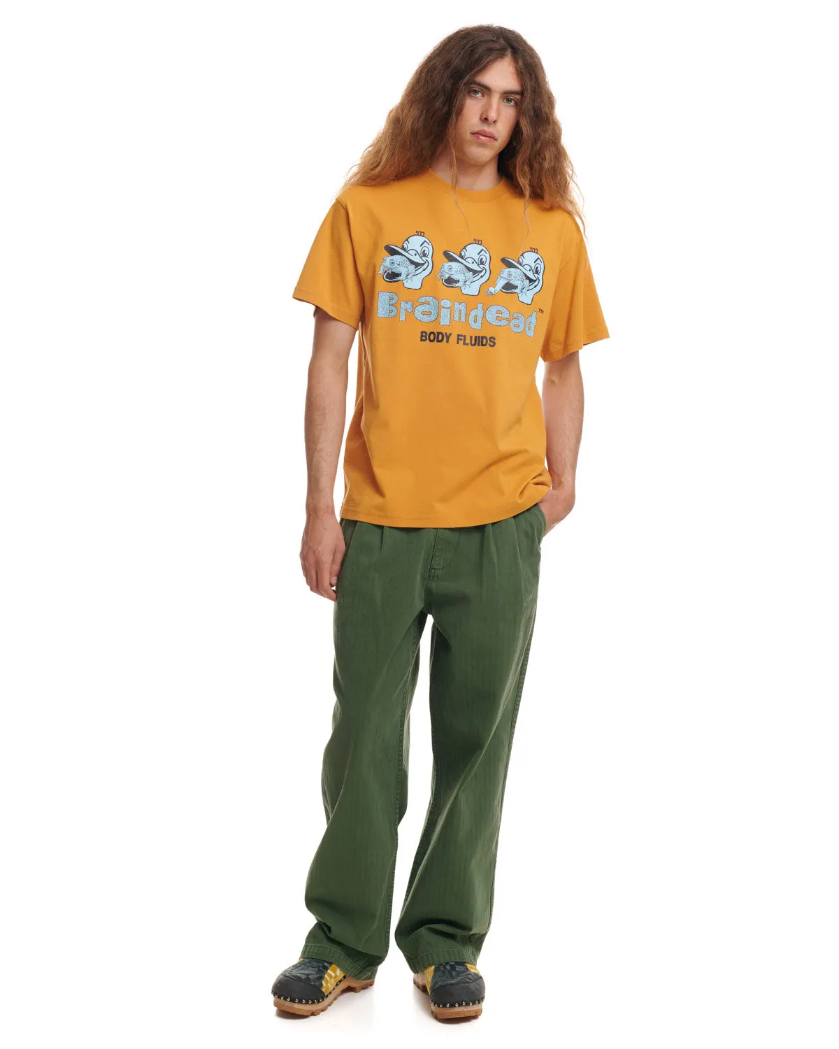 Body Fluids T-Shirt - Duck Brown