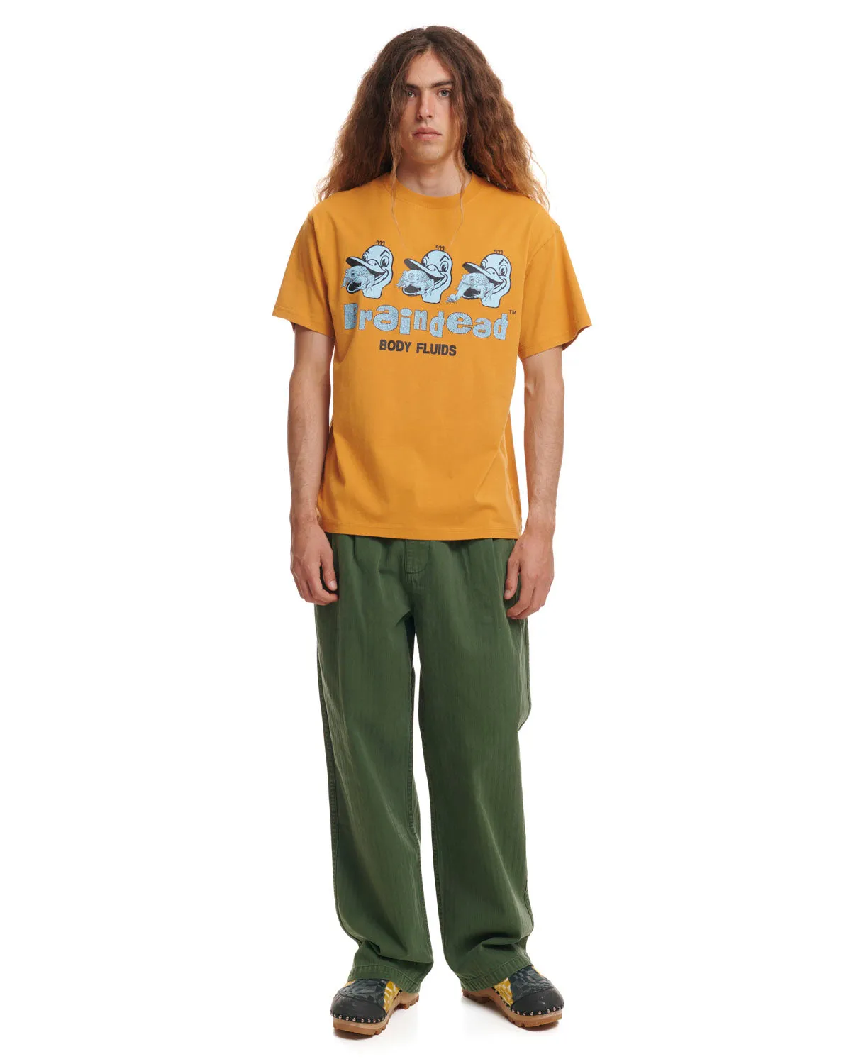 Body Fluids T-Shirt - Duck Brown