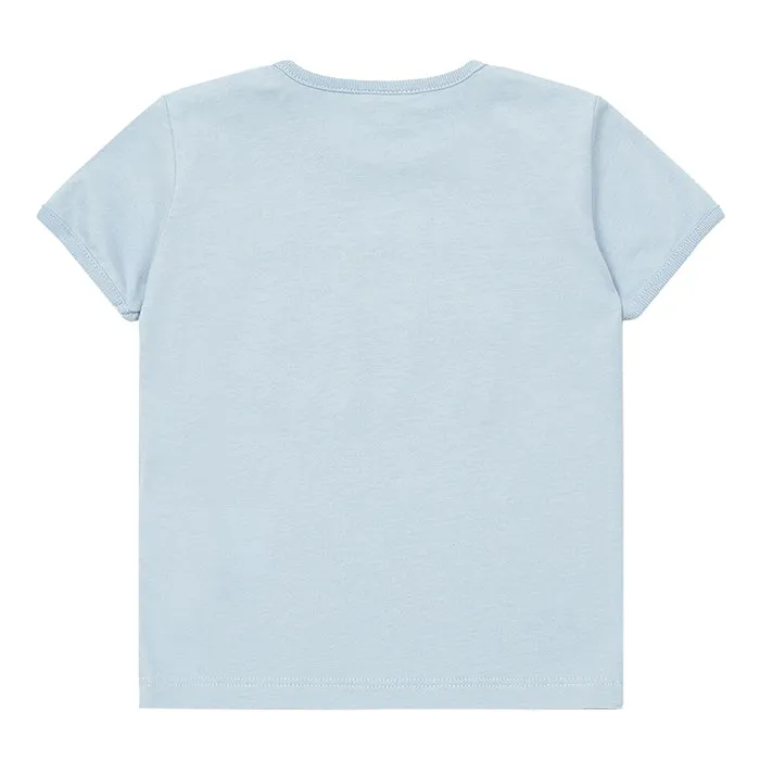 Bonton Baby Logo T-Shirt Pétanque Blue