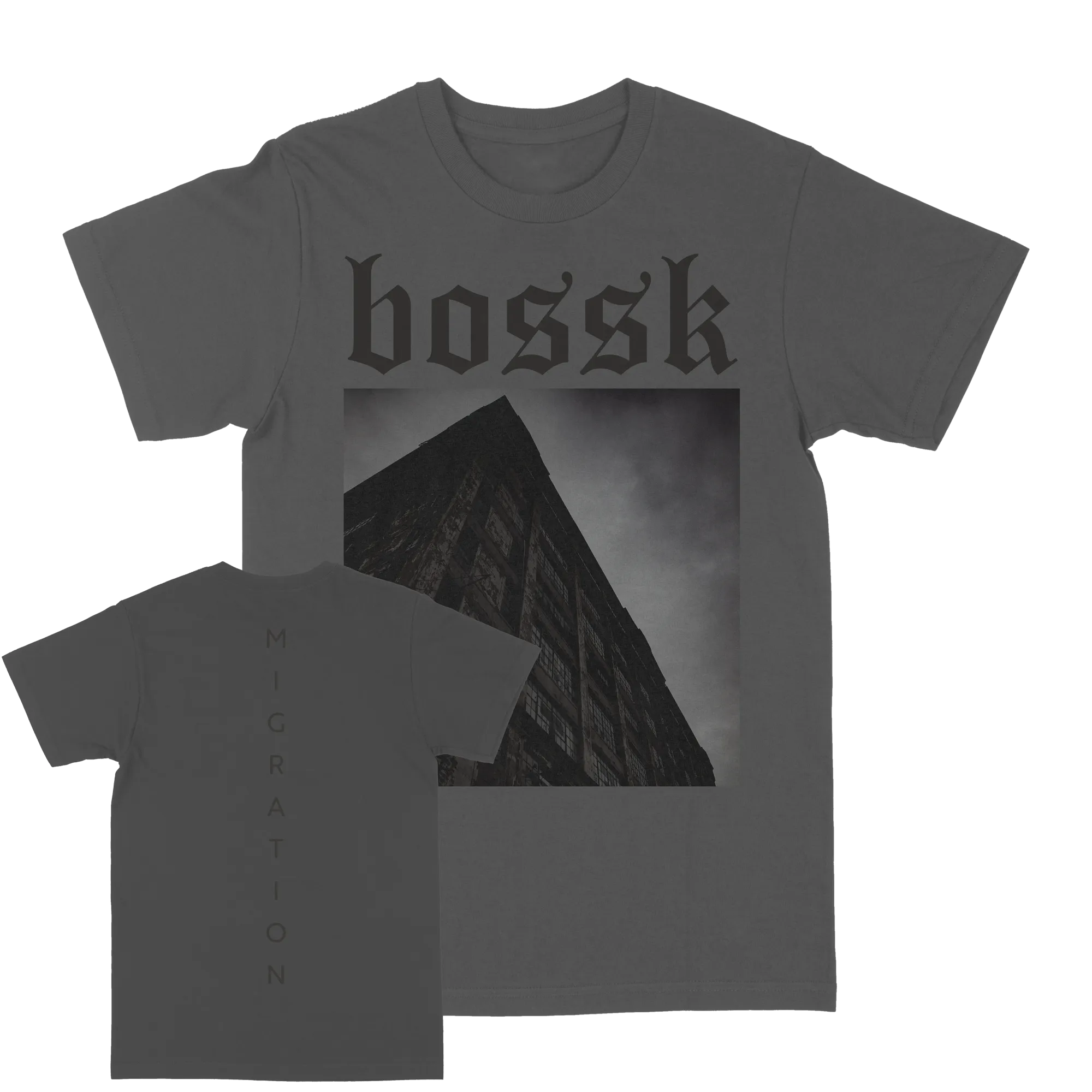 Bossk "Migration Cover" Charcoal T-Shirt