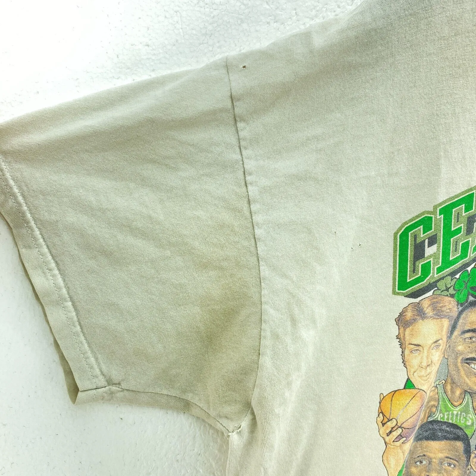 Boston Celtics Winning Tradition White Vintage T-shirt Size XL
