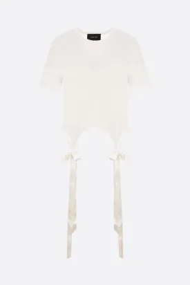 Bow Tail jersey t-shirt