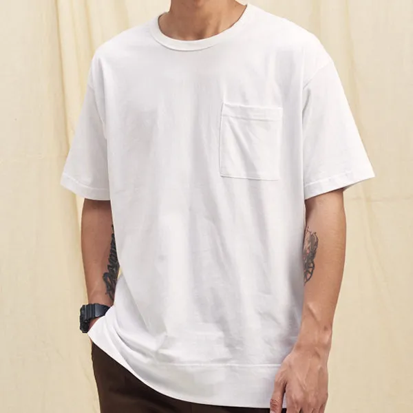 Boysnextdoor Ultra Cotton Pocket Tshirt White