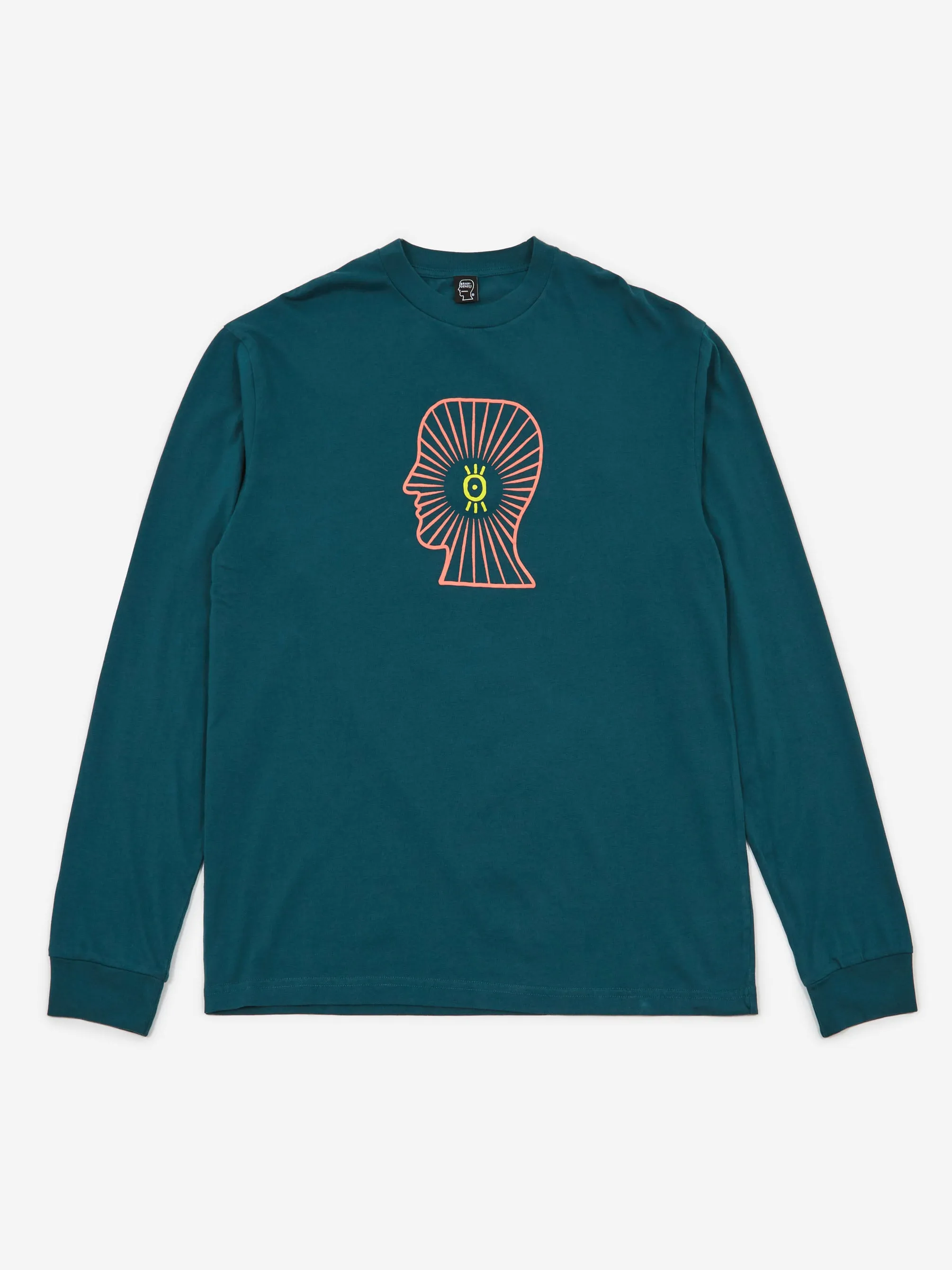 Brain Dead Visions Club Longsleeve T-Shirt - Teal