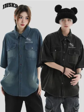 Breast Pocket Denim Shirt