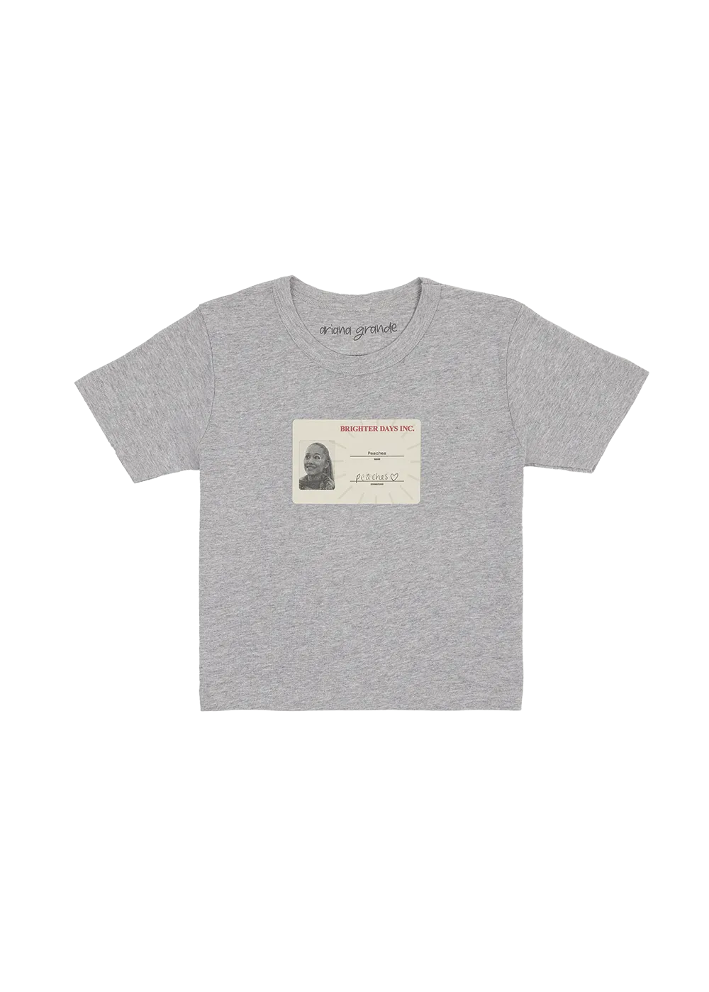 brighter days cropped t-shirt