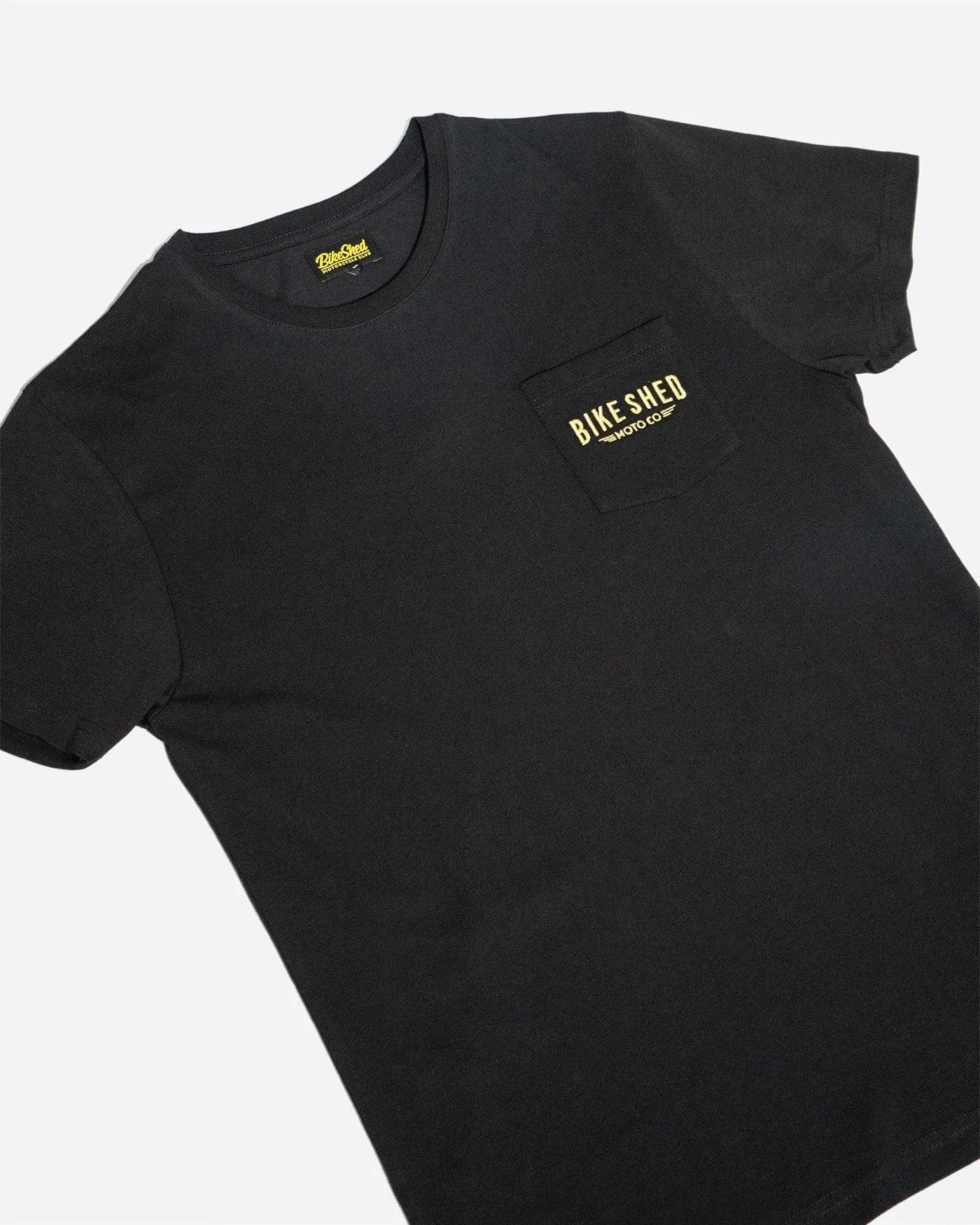 BSMC DECO Embroidered Pocket T-Shirt - Black