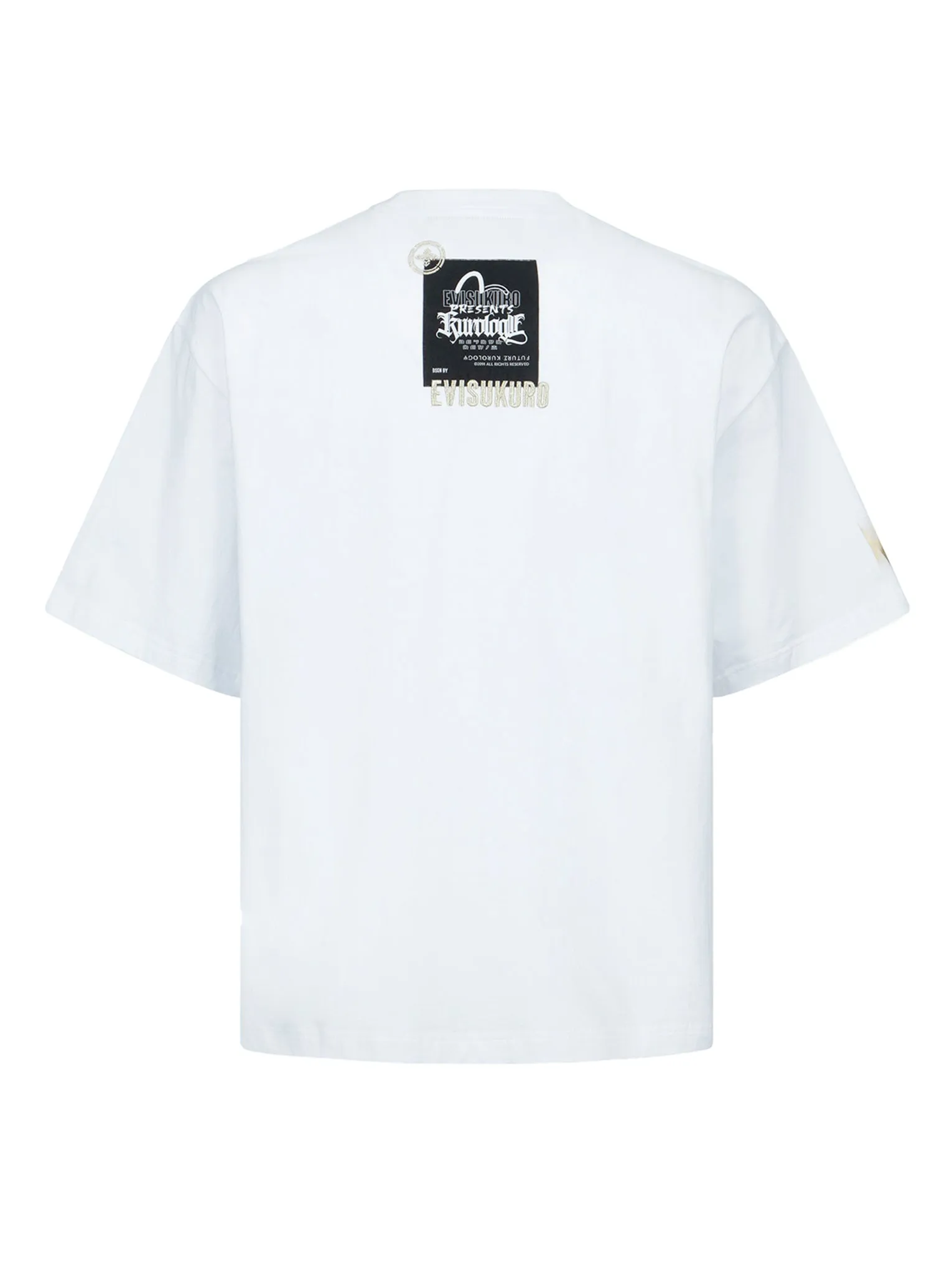 Calligraphy Logo Printed Label T-shirt