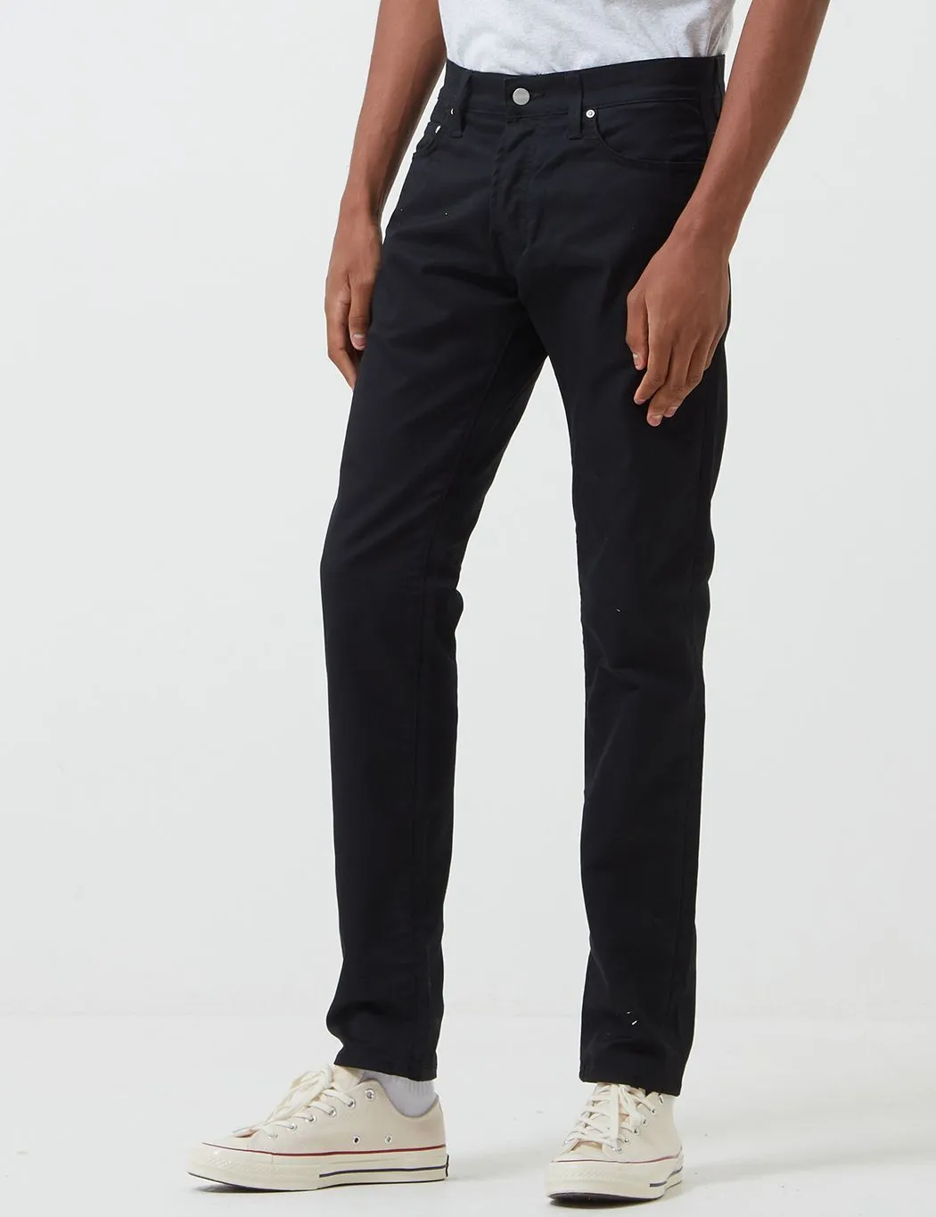 Carhartt-WIP Klondike Pant (Regular Tapered) - Black Rinsed