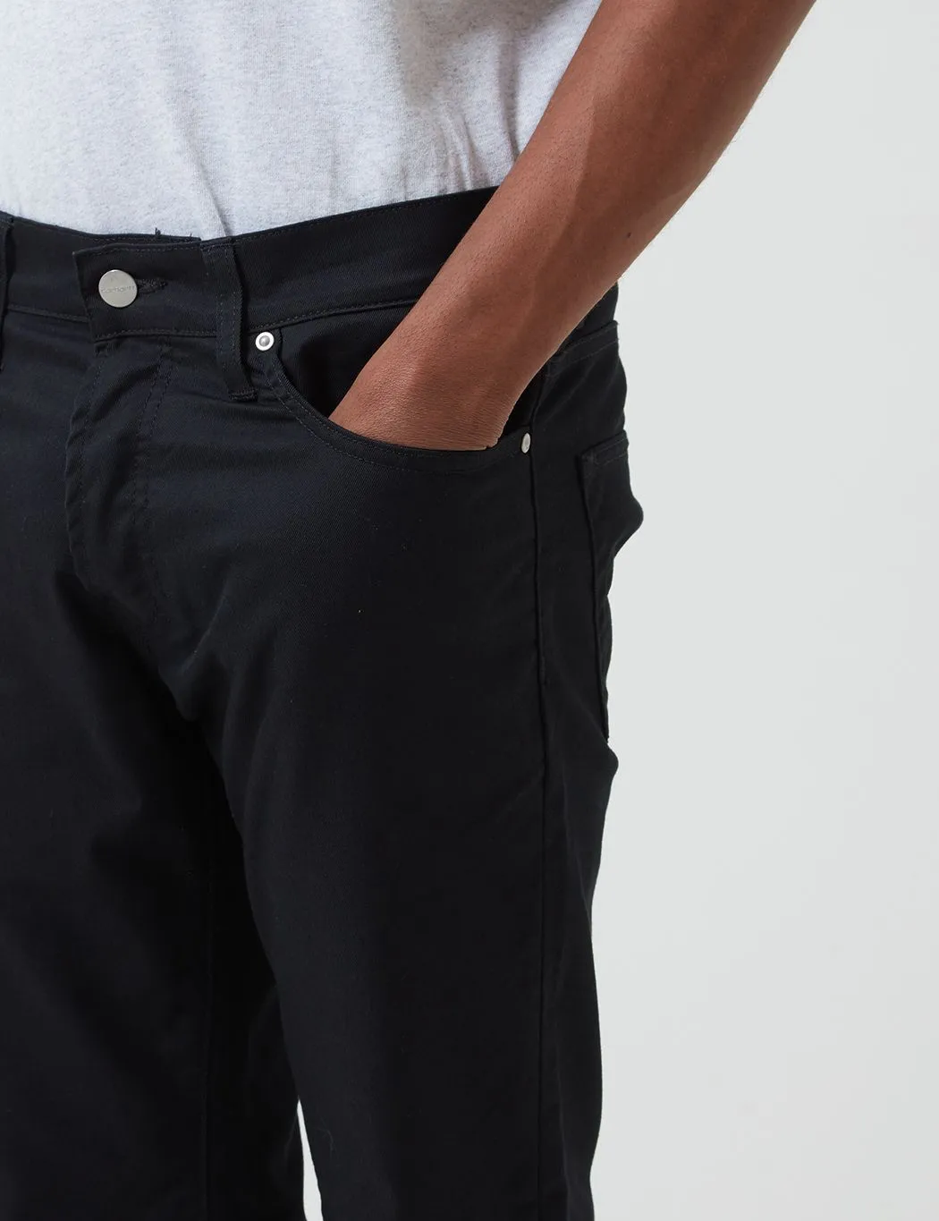 Carhartt-WIP Klondike Pant (Regular Tapered) - Black Rinsed