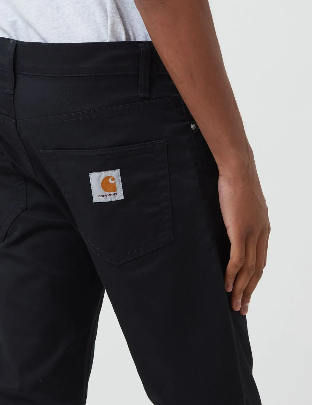 Carhartt-WIP Klondike Pant (Regular Tapered) - Black Rinsed