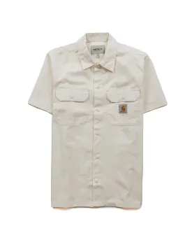 Carhartt W.I.P. Master Short Sleeve Shirt Wax