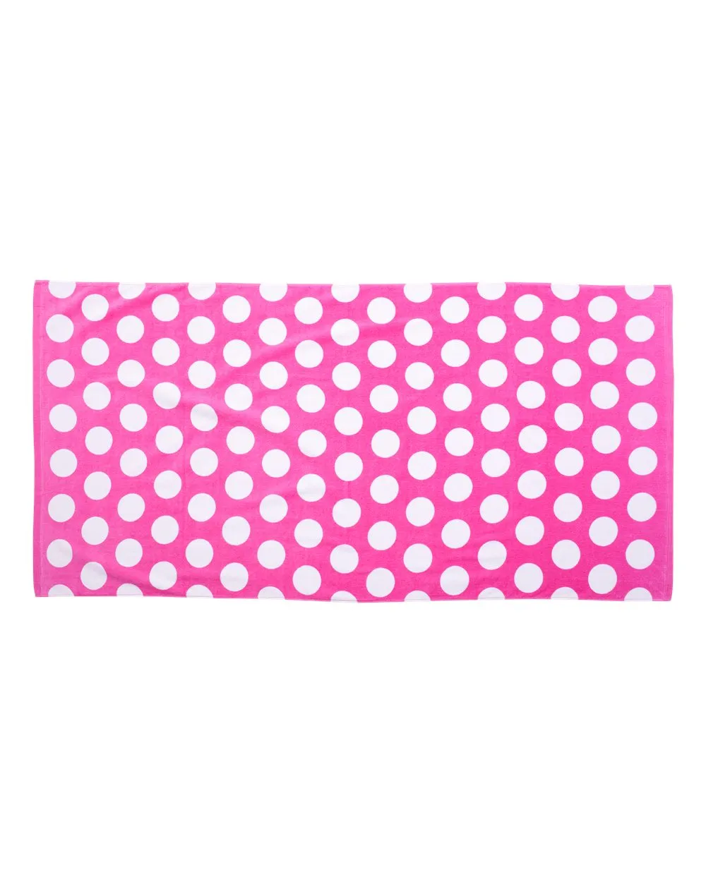 Carmel Towel Company Polka Dot Velour Beach Towel - C3060P