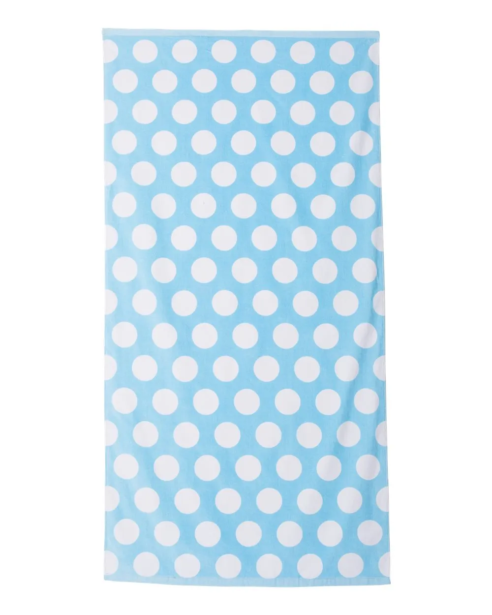 Carmel Towel Company Polka Dot Velour Beach Towel - C3060P