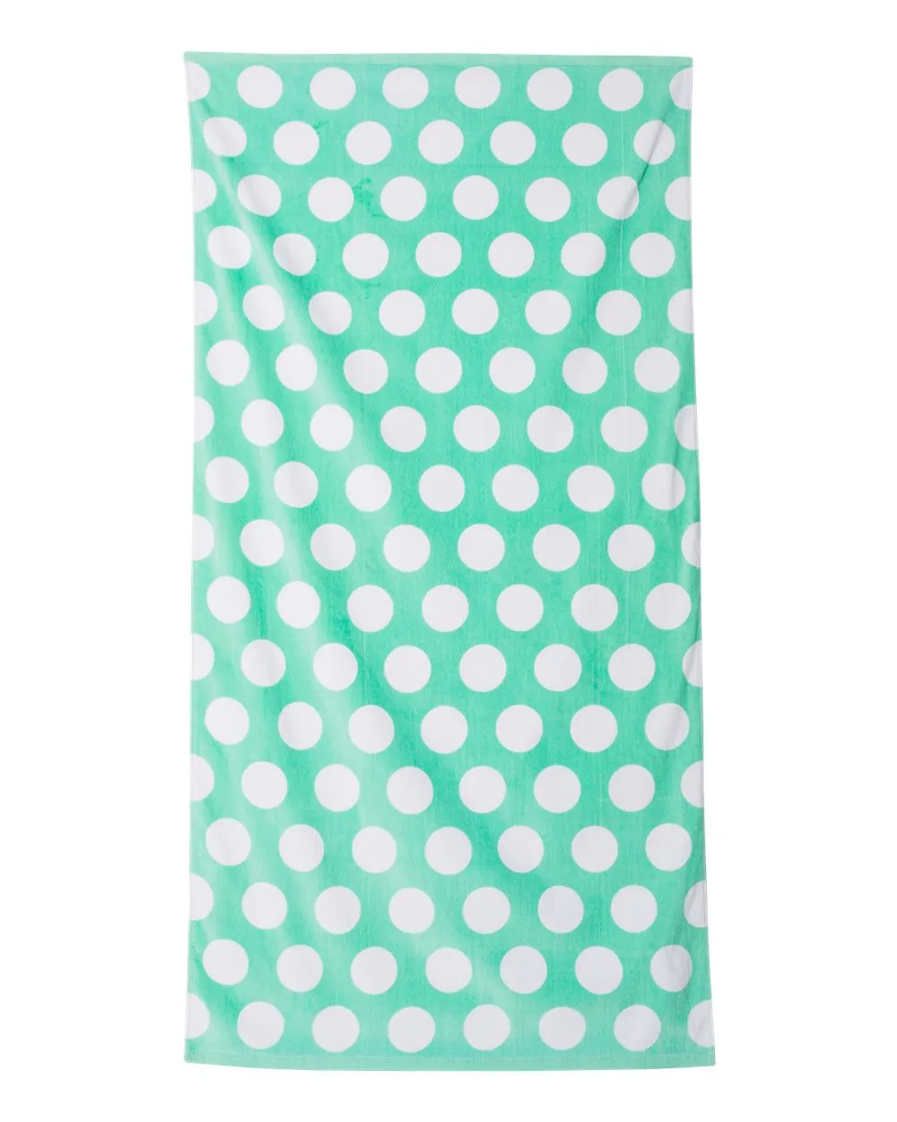 Carmel Towel Company Polka Dot Velour Beach Towel - C3060P