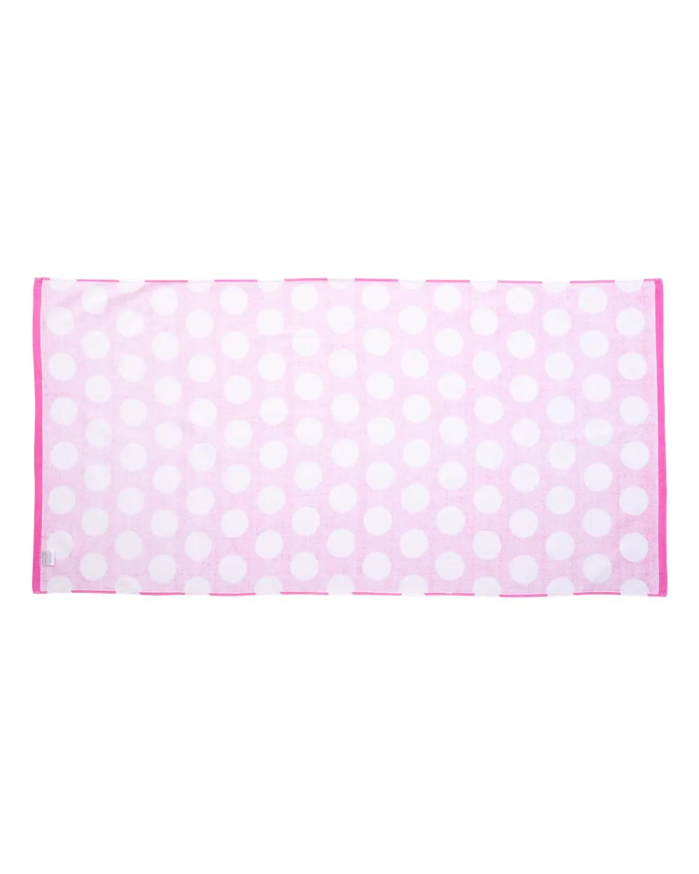 Carmel Towel Company Polka Dot Velour Beach Towel - C3060P