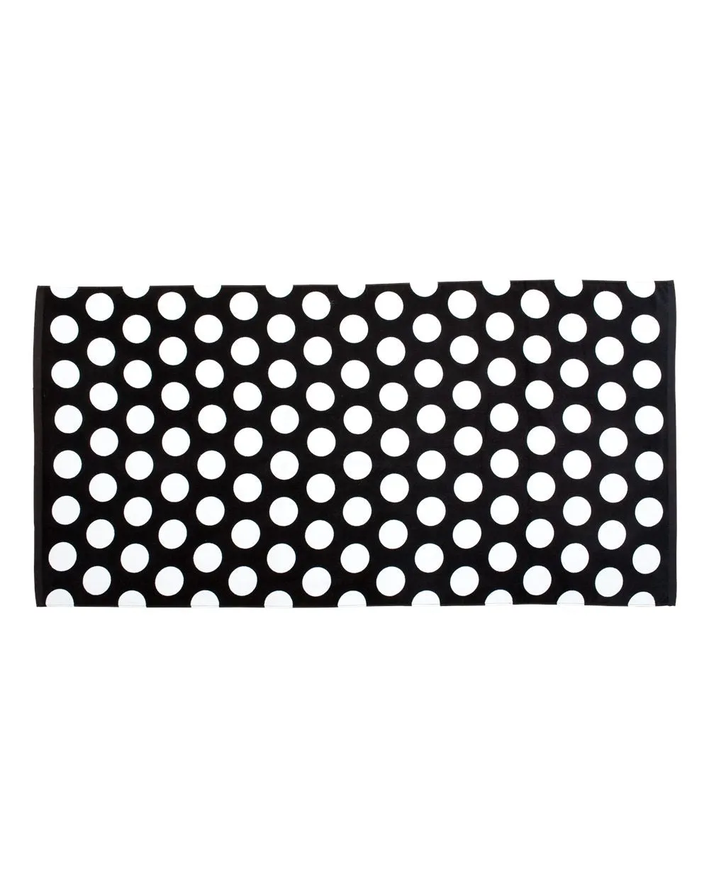 Carmel Towel Company Polka Dot Velour Beach Towel - C3060P