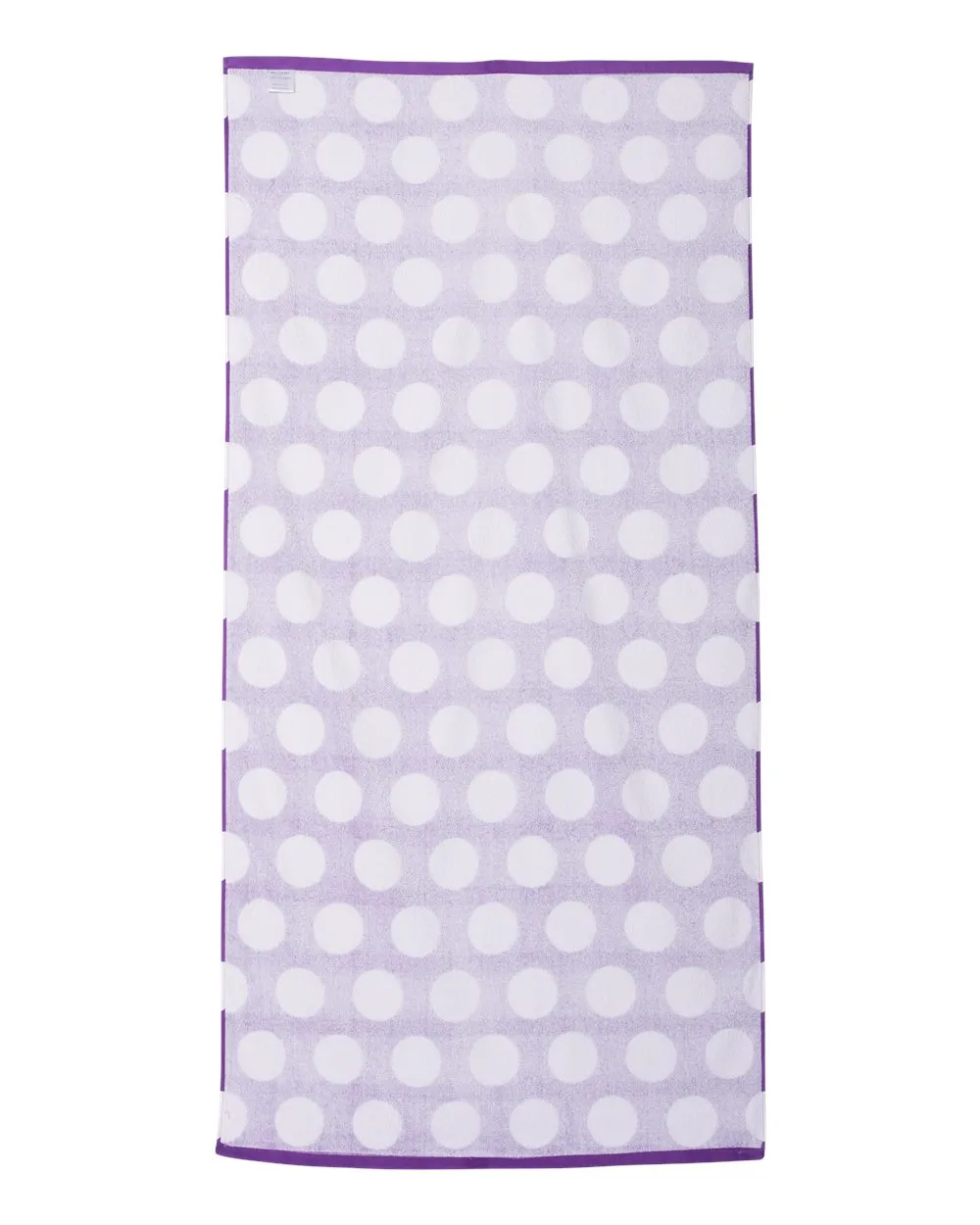 Carmel Towel Company Polka Dot Velour Beach Towel - C3060P