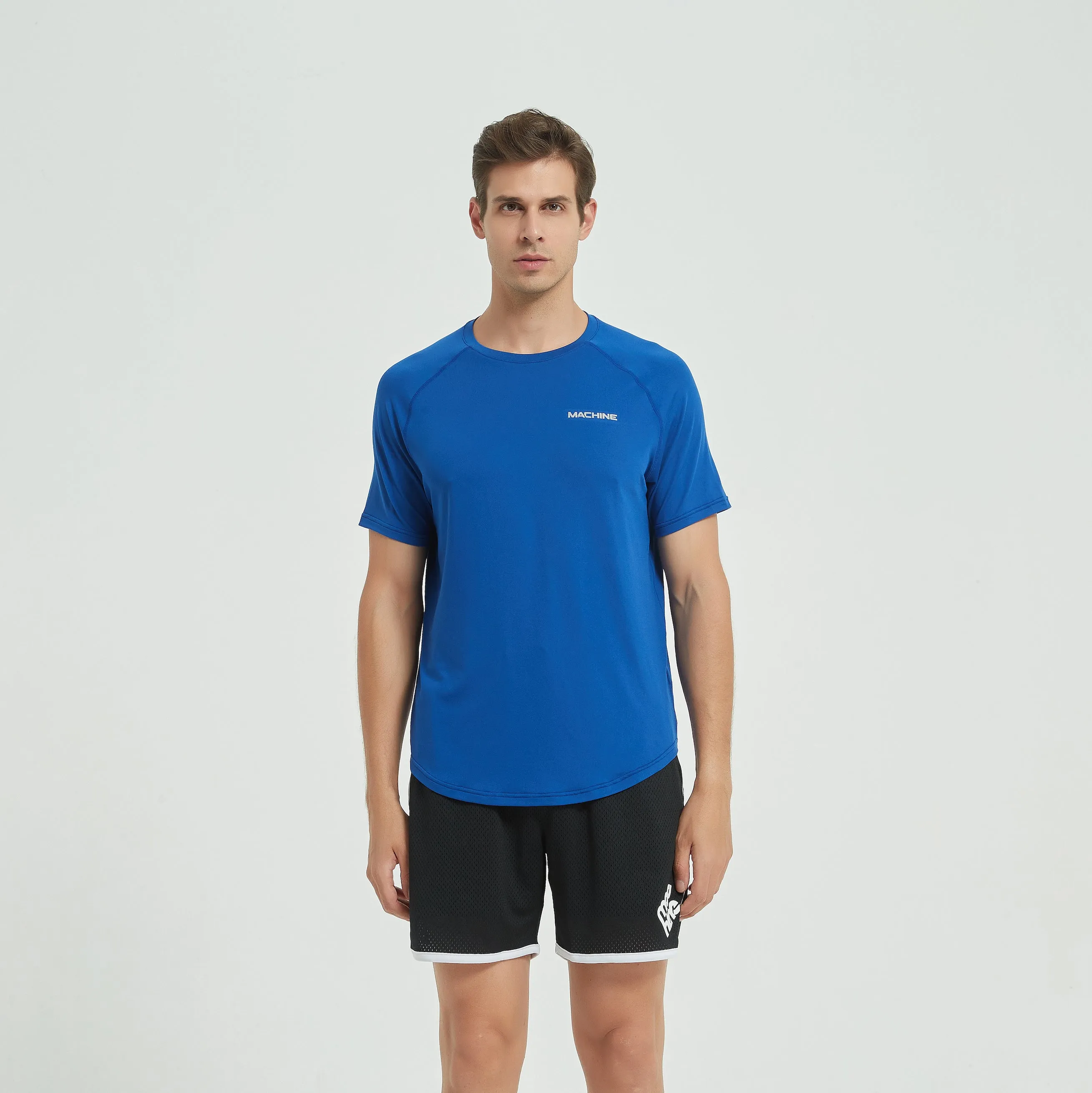 Carroll Performance SS Top  Royal/White