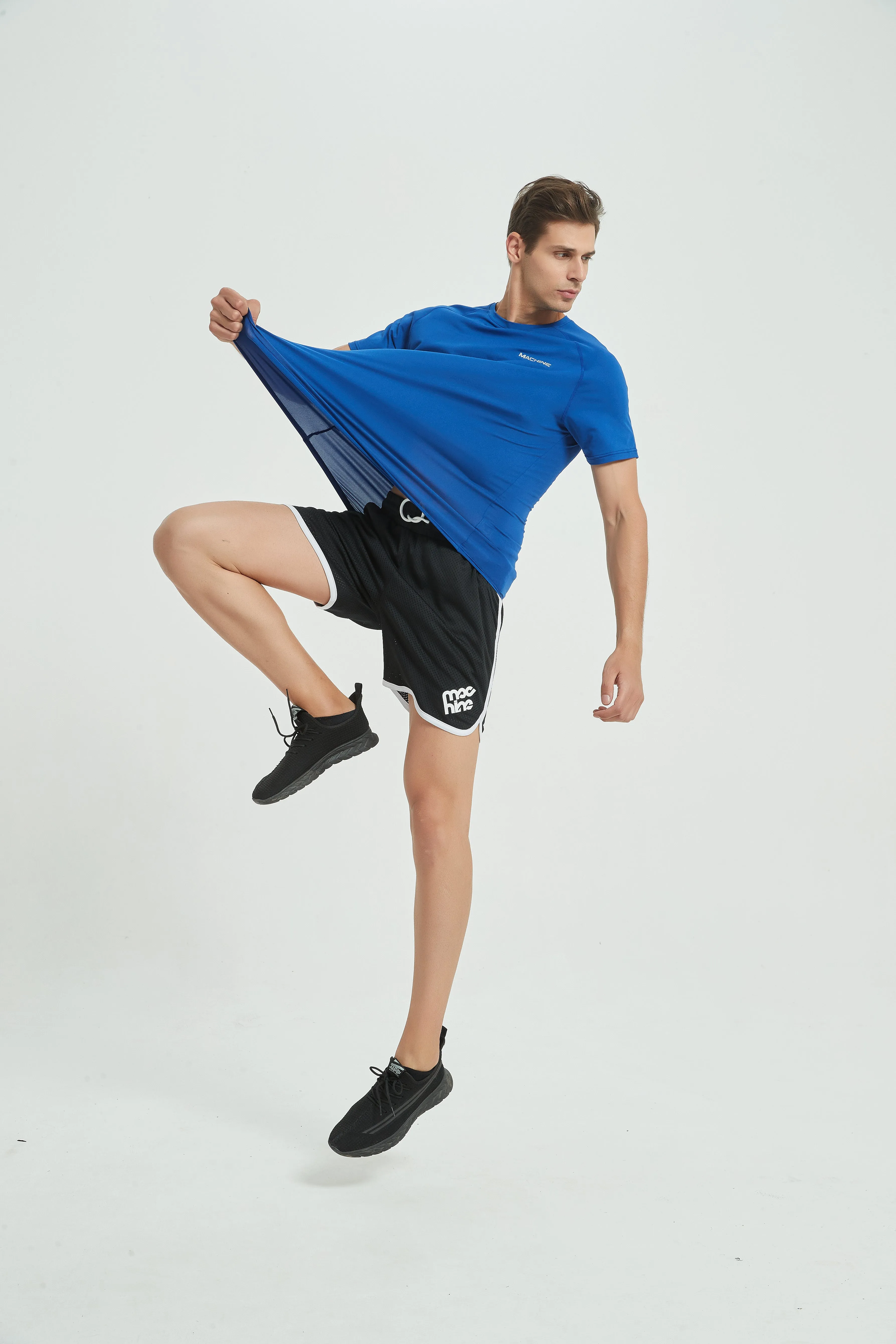 Carroll Performance SS Top  Royal/White