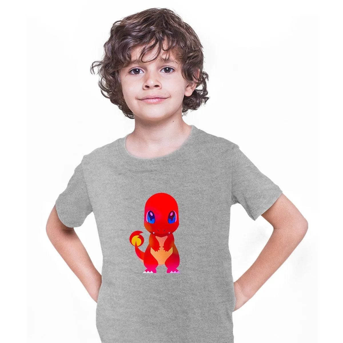 Charmander Pokemon Go T-shirt for Kids Boys Girls Brand New