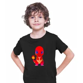 Charmander Pokemon Go T-shirt for Kids Boys Girls Brand New
