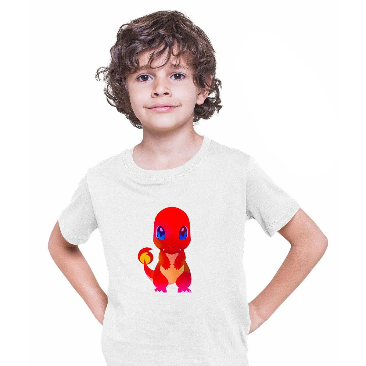 Charmander Pokemon Go T-shirt for Kids Boys Girls Brand New