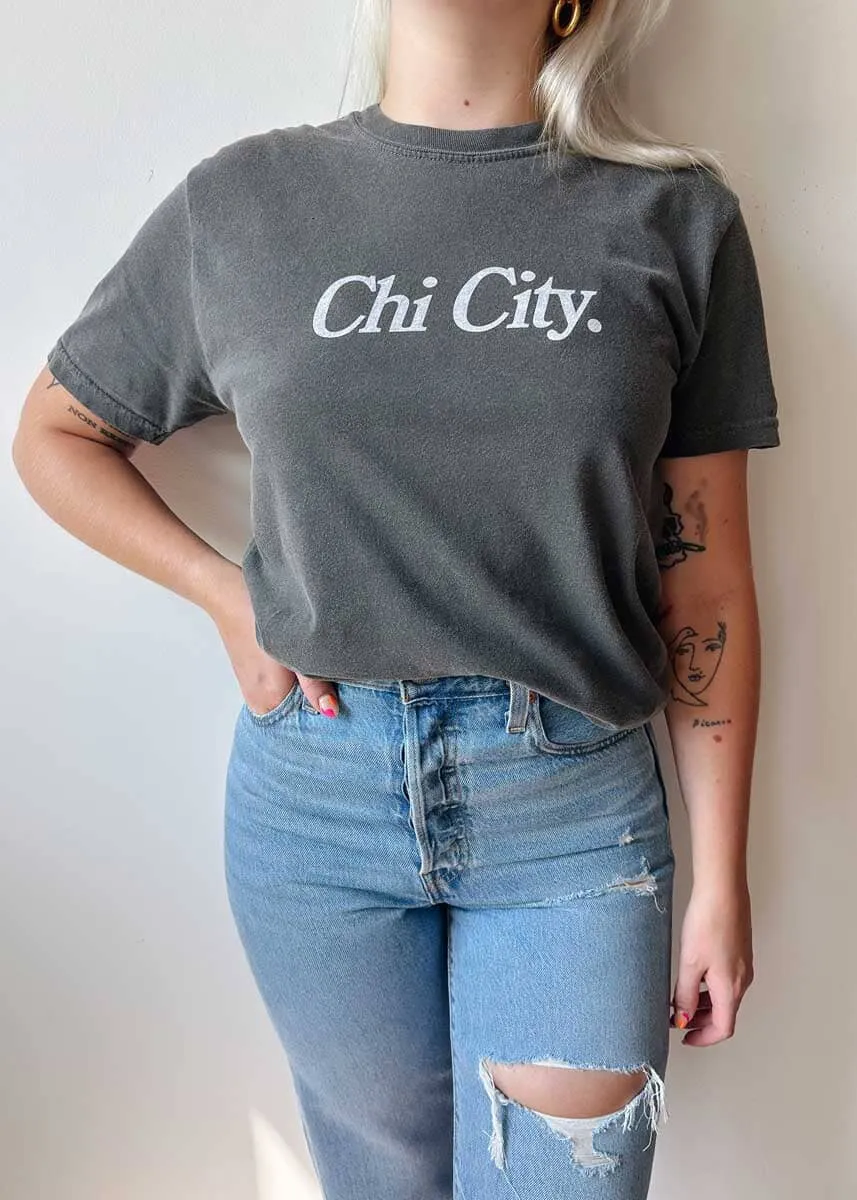 Chi City T-Shirt - Pepper