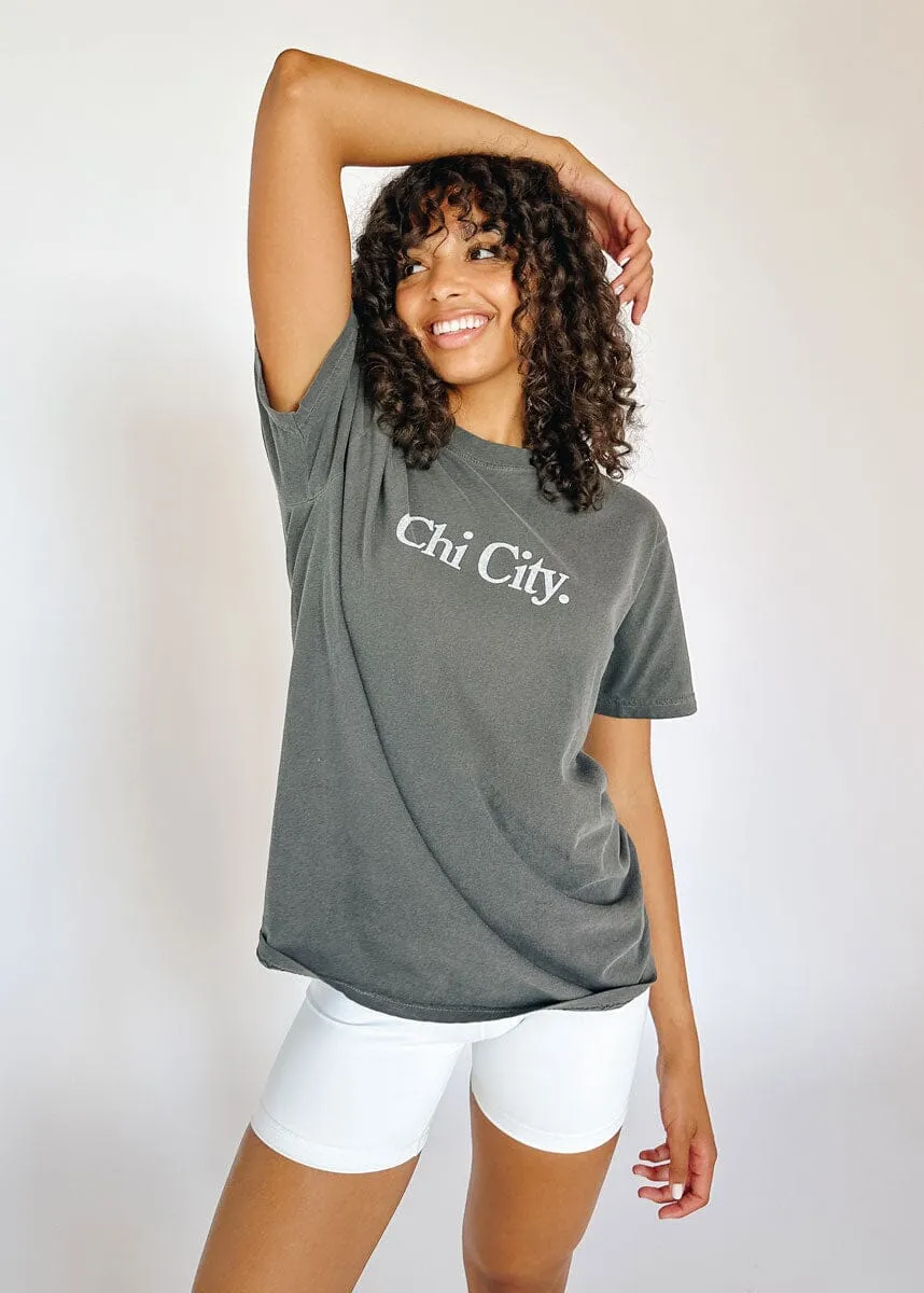 Chi City T-Shirt - Pepper
