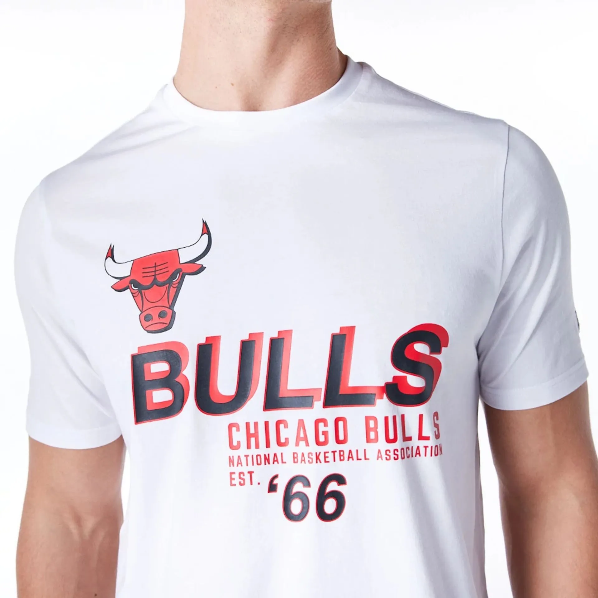 Chicago Bulls NBA Graphic White T-Shirt
