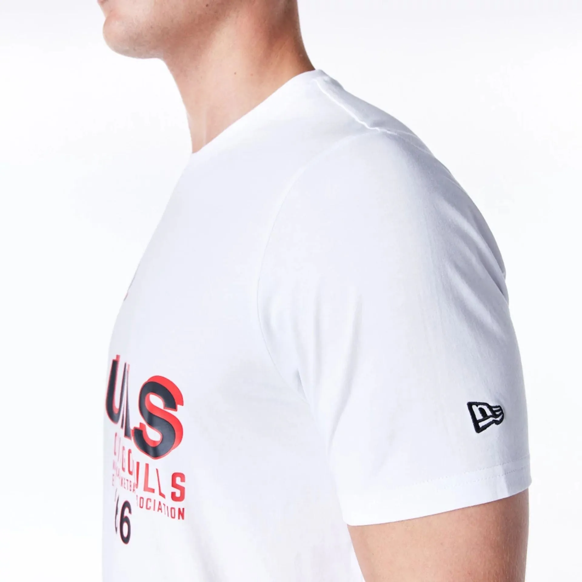 Chicago Bulls NBA Graphic White T-Shirt