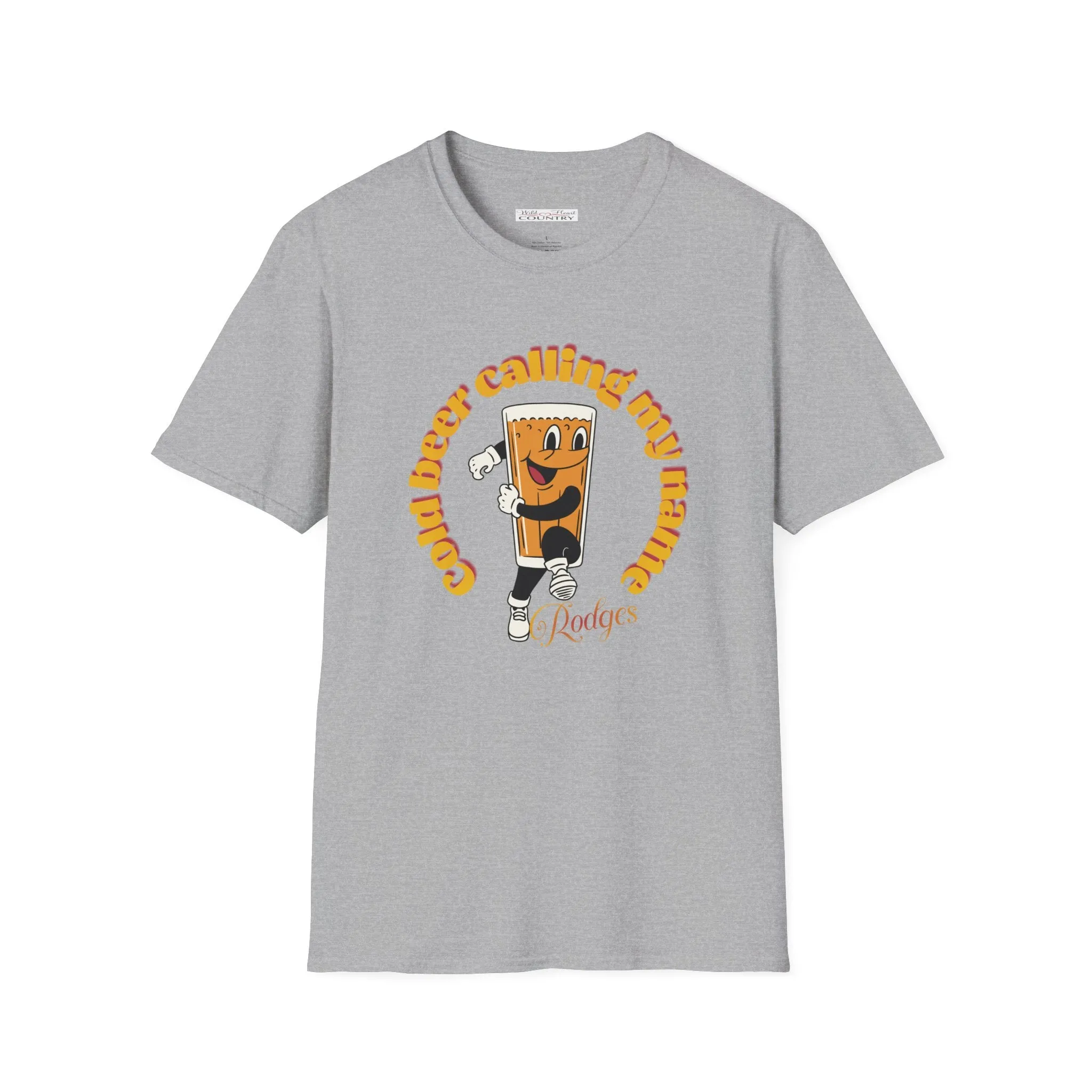 Cold beer calling my name T Shirt, Country Music Shirt, Tour Shirt, Festival Tee, Western T-shirt, Music Shirt, Concert T-Shirt