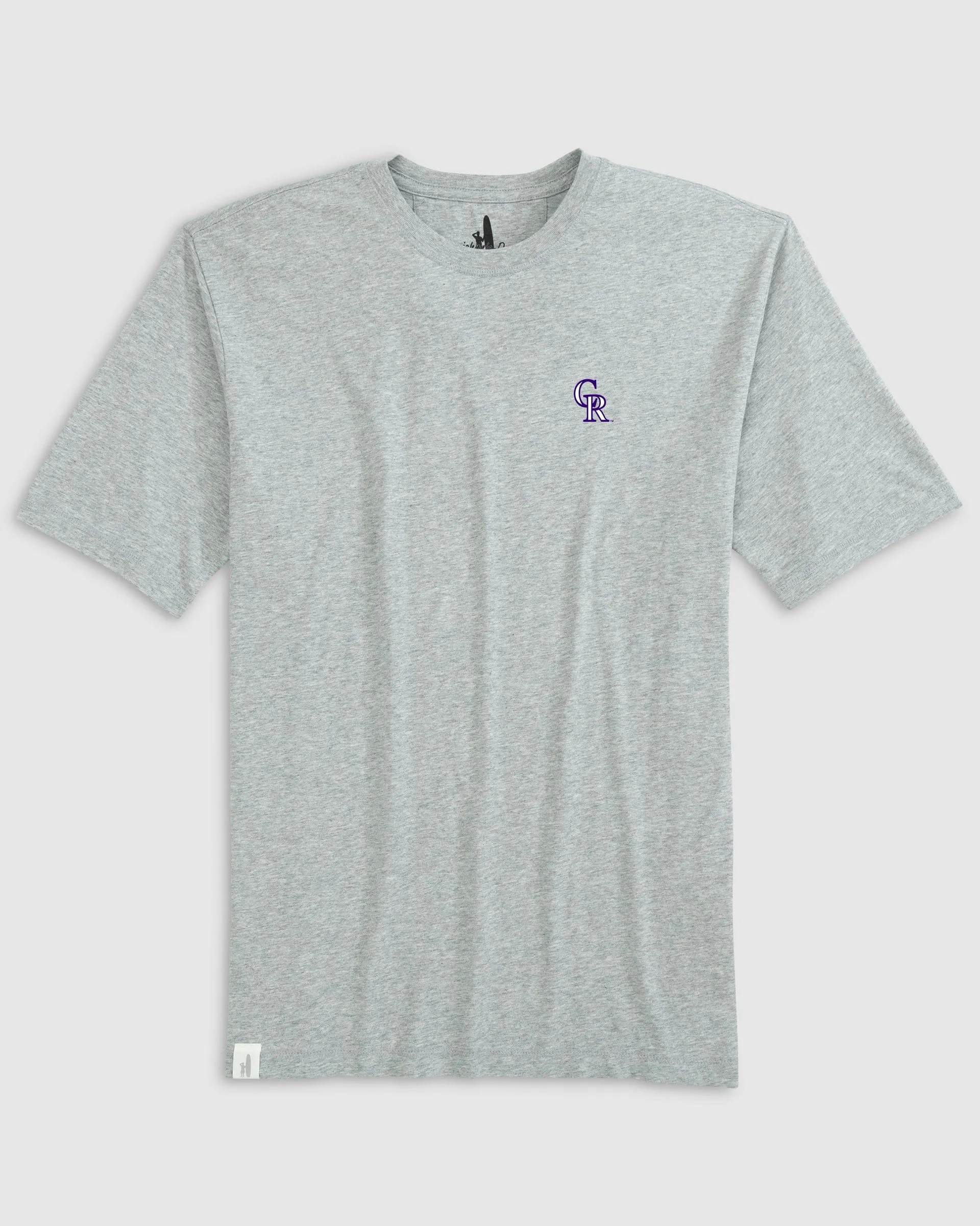 Colorado Rockies Heathered Spencer Cotton T-Shirt