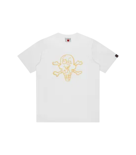 CONES & BONES T-SHIRT - WHITE