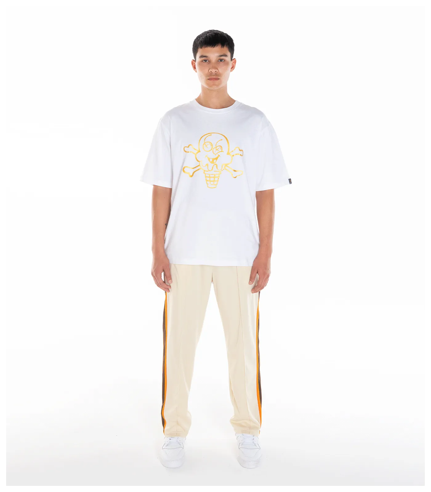 CONES & BONES T-SHIRT - WHITE