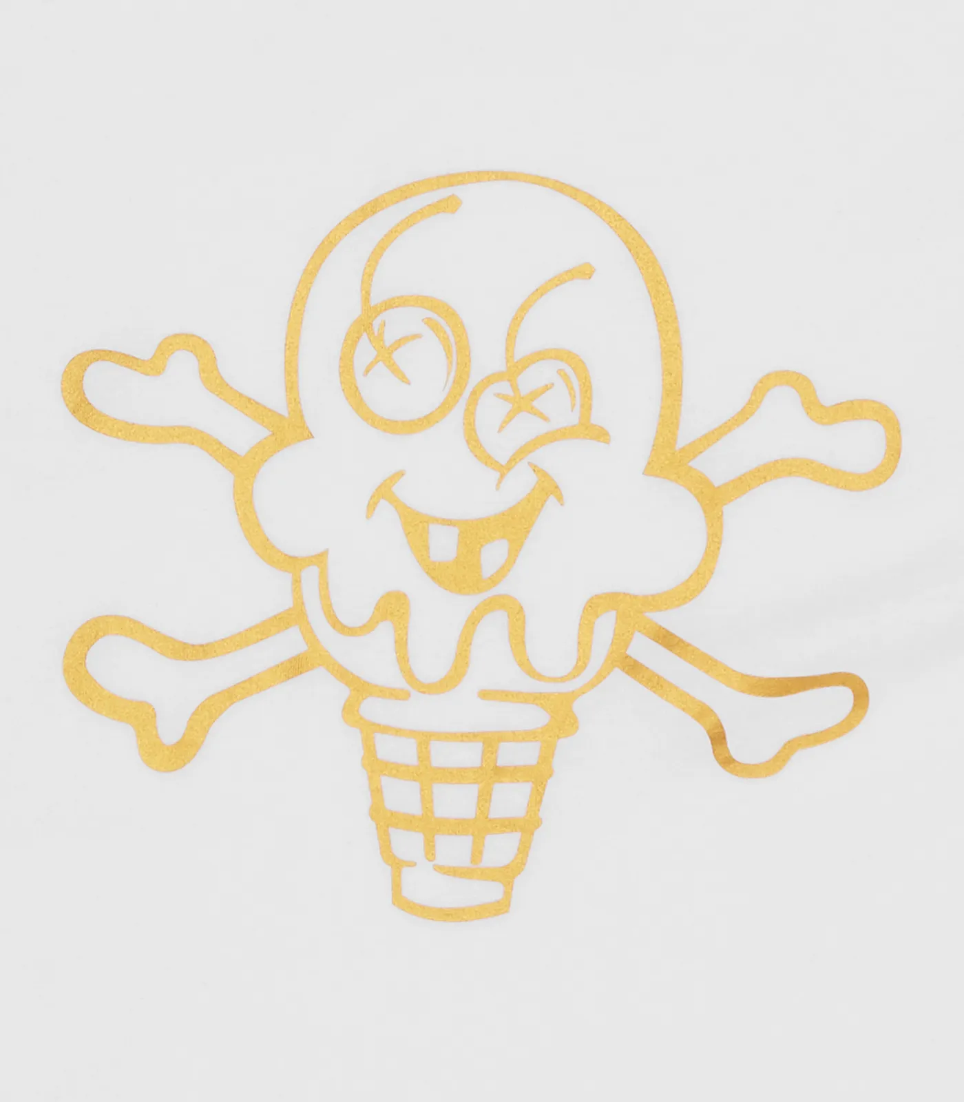 CONES & BONES T-SHIRT - WHITE
